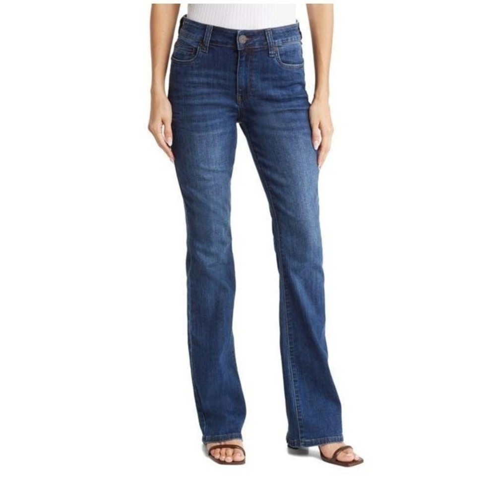 Kut from the Kloth Nicole High Rise BootCut Jeans 16 Dark Wash KP2059MA3R EUC
